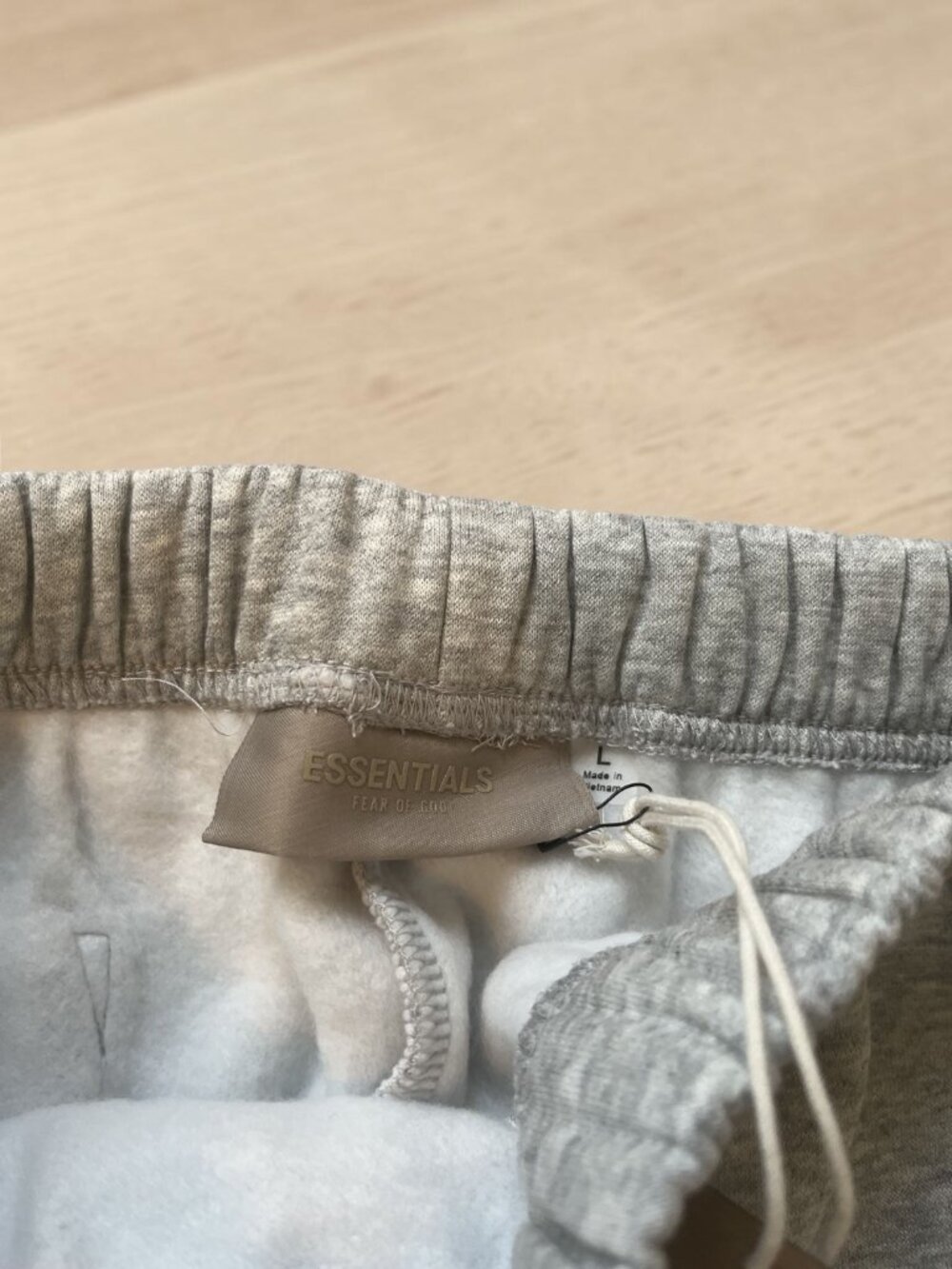 Essentials Fear Of God Sweatpants Light Grey Size L - Picture 4 of 5